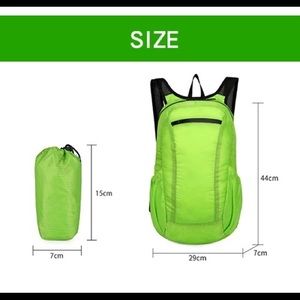 Cloth Folding Polyester Travel Backpack